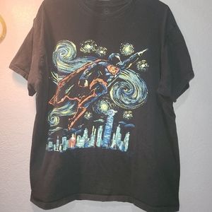 VanGogh Superman Tshirt